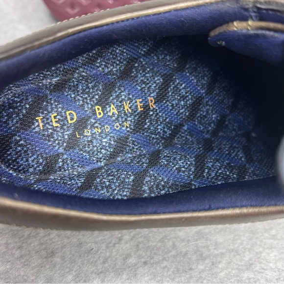 Ted Baker Brown Leather Oxford Brogue Lace Up Shoes Men\'s UK 8 US 9 EU 42 main image 12